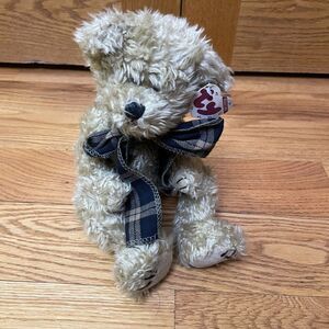 Ty Attic Treasures Collection Bearington Teddy Bear 14" Plush Jointed VINTAGE